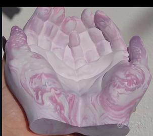 Svuota tasche/portagioie artigianale realizzato a 