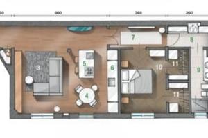 Bilocale accogliente e ristrutturato