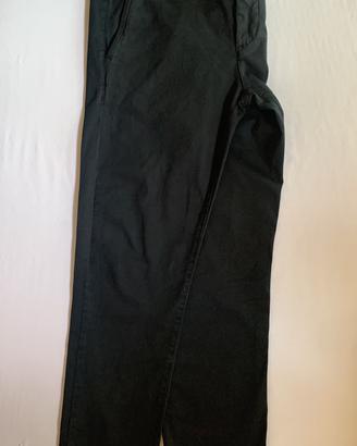 Pantalone uomo Alcott & Co nero tg 48 slim cotone