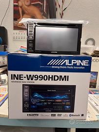 Autoradio ALPINE INE- W990 HDMI con navigatore