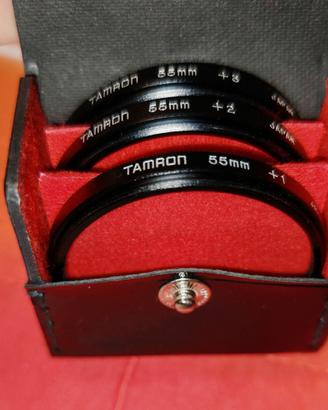 Tamron  55mm  3 lenti close - up +1+2+3