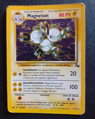 Pokemon Magneton 026/062 Holo 