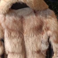 pelliccia vintage in volpe
