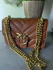 Borsa Mini Love Bag One Chevron di Pinko