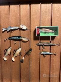 Lotto 8 artificiali da pesca