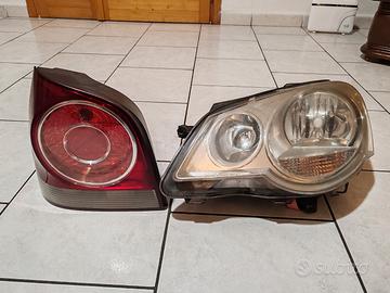 Faro e Fanale sx Volkswagen Polo