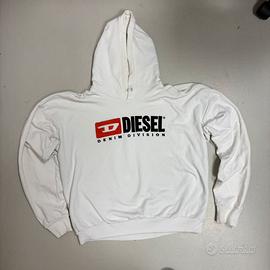 Diesel white hoodie