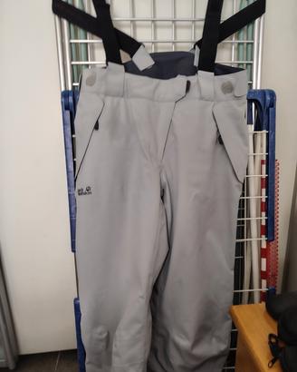 Pantaloni Sci Donna  Jack Wolfskin grigi