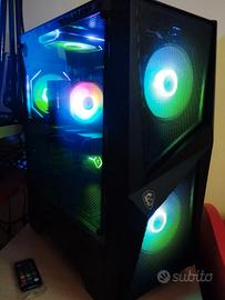 Pc gaming assemblato con componenti Nuovi.