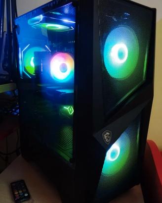Pc gaming assemblato con componenti Nuovi.