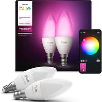Lampadine LED smart E14 Philips Hue 2 pezzi
