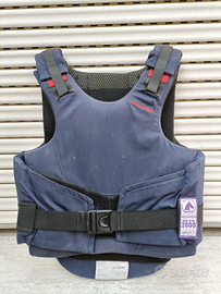 Gilet paraschiena equitazione