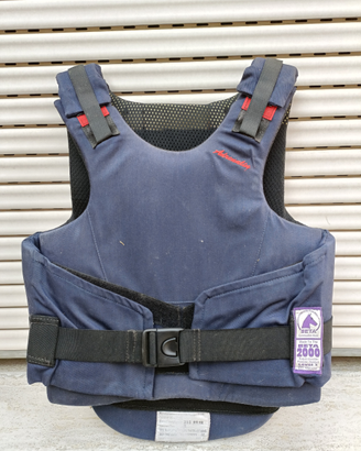Gilet paraschiena equitazione