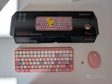 combo tastiera e mouse wireless italiana