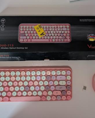 combo tastiera e mouse wireless italiana