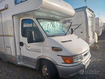 Camper mansardato mobilvetta top driver 70