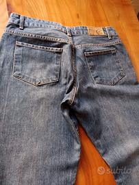 Jeans CAVALLI disegnati vintage anni 80 T. 44