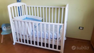 lettino bambino bianco