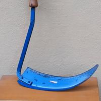 falcetto largo 30 cm, manico in legno