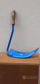 falcetto largo 30 cm, manico in legno