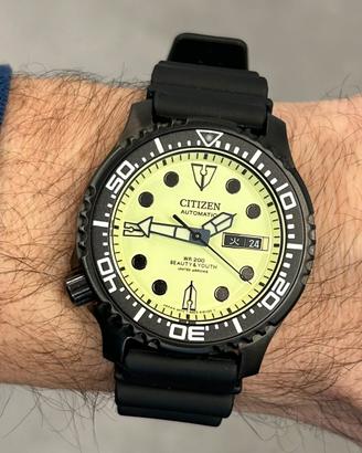 Citizen NY0080 full lume Promaster diver sub auto