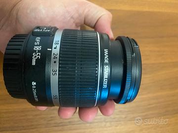 Obiettivo canon reflex 18-55 mm