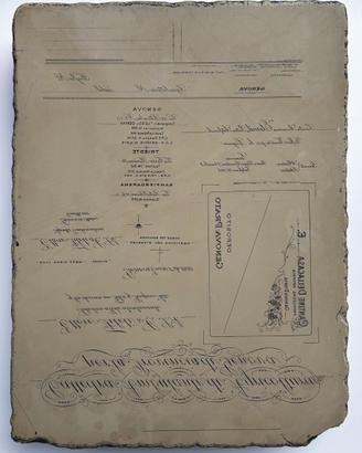 Pietra Litografica Originale ‘800