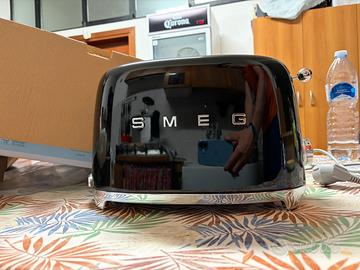 Tostapane smeg Nero lucido 2 fette