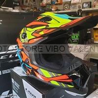 Casco cross fibra ls2 mx700 subverter rascal orang