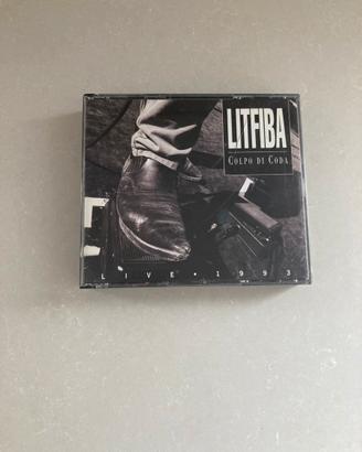 Cd Litfiba Colpo di Coda Live 1993