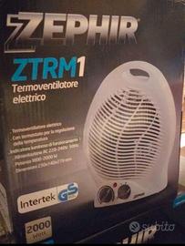 Termoventilatore elettrico nuovo