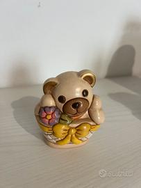 Teddy Pasqua nel cesto con Primula Thun