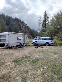 Macchina e roulotte assieme o anche separate