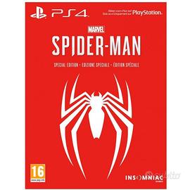 Gioco PS4 Spiderman edizione speciale.