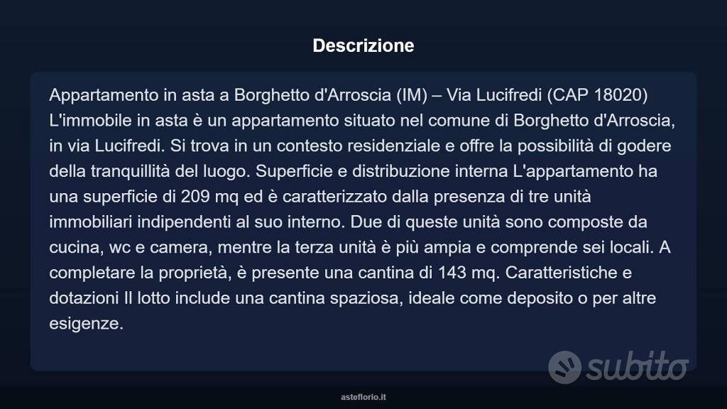 Appartamento – Borghetto d'Arroscia, Provincia di Imperia - Vista 3