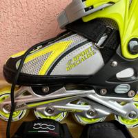 Pattini in linea allungabili