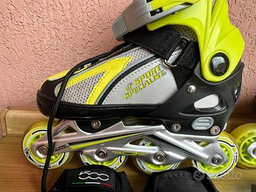 Pattini in linea allungabili