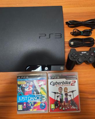 PS3 Slim 160GB 2004A Evilnat 4.93 + 2 Giochi
