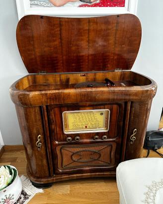 Radio Bar giradischi anni 50 Philphs