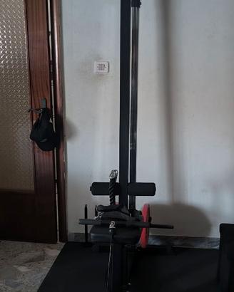 Fitness Lat Machine HOMCOM + Kit Corda e Maniglie