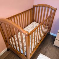 lettino culla pali con vano