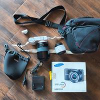Samsung NX1000 SD 32Gb Obiettivo Zoom aggiuntivo