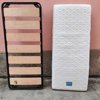 Materasso singolo Memory Foam con rete 