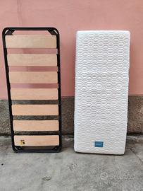 Materasso singolo Memory Foam con rete 