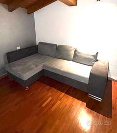 Divano letto 3 posti Chaise longue