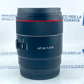 SAMYANG AF 24 mm f1.8 PER SONY GAR+USATO