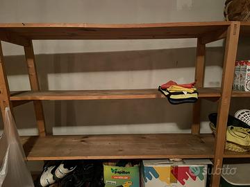 Scaffale legno