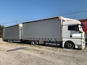 Autotreno biga Man Tgx