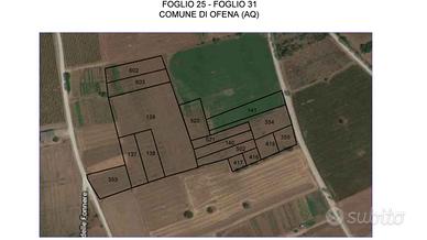 Terreno agricolo in località Ofena
