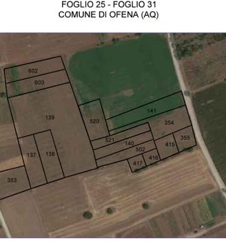 Terreno agricolo in località Ofena